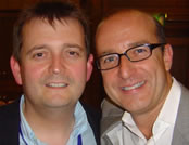 A photo of Geoff Rolls with Paul McKenna